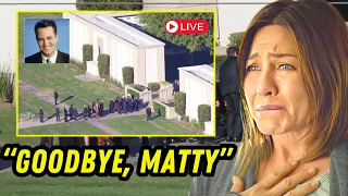 Matthew Perry, Private Funeral In Los Angeles, and Jennifer Aniston Says an Emotional Goodbye