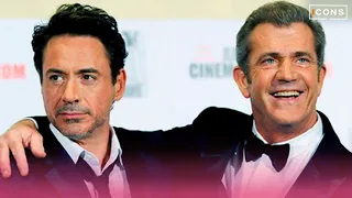 Mel Gibson and Robert Downey Jr. help each other out