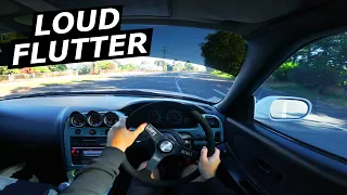 TURBO SKYLINE POV - R33 Flutter!