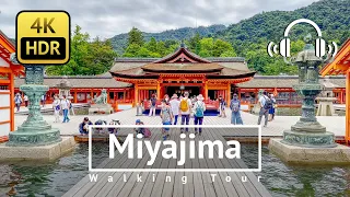 World Heritage Shrine on the Sea: Miyajima Island Walking Tour - Hiroshima Japan [4K/HDR/Binaural]