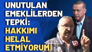 Erdoğan, kabinede emekli maaşına ek zam konusuna değinmedi: Emeklilerden zehir zemberek sözler!