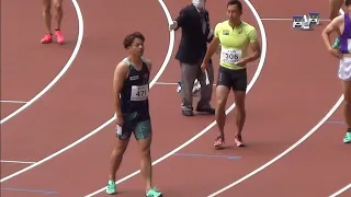 白石黄良々が出場 予選 男子100m 東京選手権陸上2023