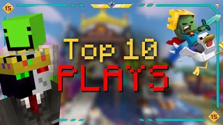 MCC 15 : Top 10 Plays ( Minecraft Championship 15 )