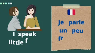 Speaking french #Lesson  10#How to  say"  I don’t  understand "