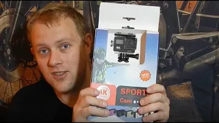 всратая экшн камера из китая Sports Cam