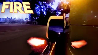 Making the Caterham 620R shoot FLAMES!