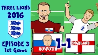 442OONS FRANCE EURO 2016 HIGHLIGHTS: Russia 1-1 England | Dier & Berezutski goals!