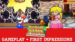 Paper Mario The Thousand Year Door Gameplay + First Impressions