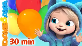 🍰 Happy Birthday Song and More Kids Songs by Dave and Ava 🎈