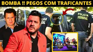 Bruno e Marrone são flagrados pela Polícia Federal em festa de traficantes