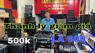 Thanh lý đẩy DK LA 600(USA) và Âmly jarguar 506N giá chỉ 500k lh 0973782593