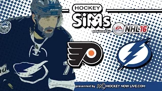 Flyers vs Lightning (NHL 16 Hockey Sims)