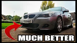 BMW E60 M Sport Bumper Is Now Complete!