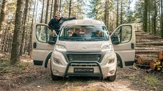 Tourne 6.4 - Campervan med Armaflex vinter-isolering + KÆMPE seng!