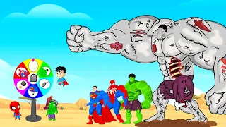 Rescue Evolution Of HULK ZOMBIE, SPIDERMAN, SUPDERMAN : Who Is The King Of Super Heroes ?