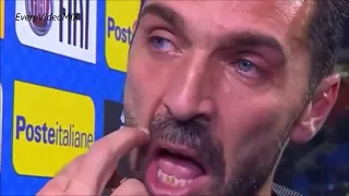 Italy vs Sweden 0-0 Buffon crying after elimination World Cup 2018 Russia