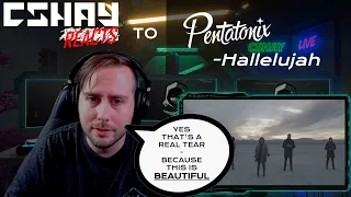THIS IS TOO BEAUTIFUL!! | Shay Reacts | Pentatonix - Hallelujah