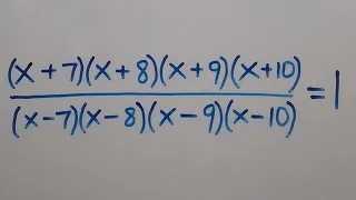 Japanese | Math Olympiad | How to solve for X in this Problem ?