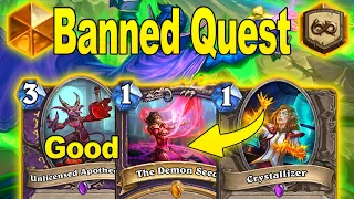Banned Quest Warlock 3.0 Is Beyond Fun & Interactive At Wild Showdown in the Badlands | Hearthstone