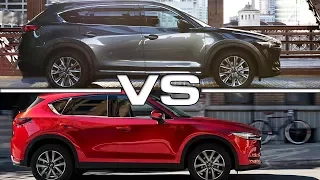 2018 Mazda CX-8 vs 2017 Mazda CX-5