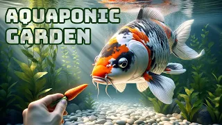 I Turned My Garage Into a Vegetable Garden & Koi Sanctuary With Aquaponics.