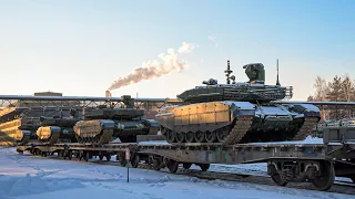 Российская армия получила очередную партию танков / The Russian army received another batch of tanks