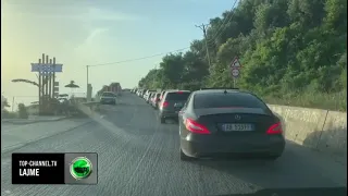 Top Channel/ Trafik i rënduar në Vlorë, pushuesit kthehen nga plazhi