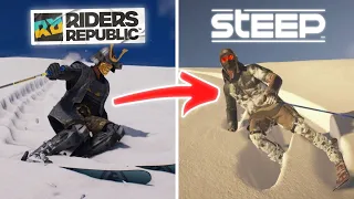 Returning to Steep after 2 months of Riders Republic