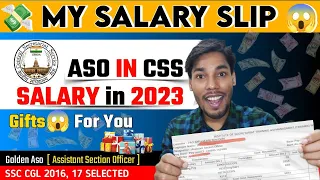 Golden ASO Sir SALARY ✅🔥 | Officer Salary 🔥💵 | Surprise Gift for you