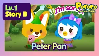 [Lv.1] Peter Pan | What if Petty doesn't help the Captain Hook?  | Fairy tales | Pororo