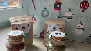 Ankerkraut Premium Gewürz-Adventskalender 2021| kleiner EINBLICK | inklusive Rezeptbuch