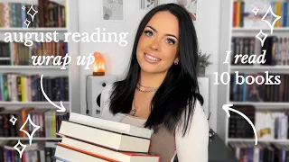 august wrap up 📚💗 all the books I read in august