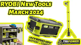 Ryobi New Tools March 2024