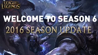 Welcome to Season 6 | League of Legends