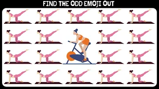 How GOOD are your EYES? | Find the Odd Emoji Out in just 15 Seconds! | odd1out  #emojipuzzlegame