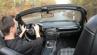 NC MX5 Miata wet Touge Drifting