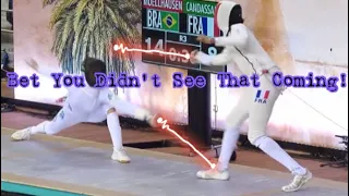 [GOLD] She’s On Fire 🔥🔥🔥 | N MOELLHAUSEN 🇧🇷 v M-F CANDASSAMY 🇫🇷 | Doha Epee Fencing GP 2023