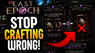 Avoid These 5 Crafting Mistakes in Last Epoch! (Tips & Tricks Guide)
