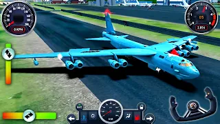 Strategic Bomber Boeing B52 Air Planes City Pilot - Flight Airplane Simulator #7 - Android GamePlay