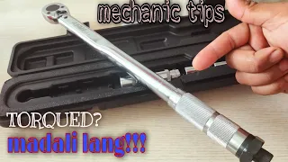 PAANO MAGBASA NG TORQUE WRENCH newton meter reading ( click type torque wrench) how to read torque