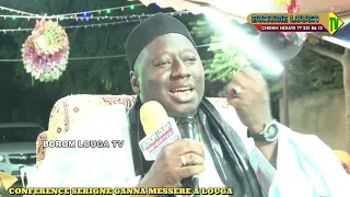 CONFERENCE SERIGNE GANA MESSERE 29 NOVEMBRE 2019 A LOUGA AK BOROM LOUGA TV