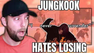 Jungkook HATES Losing at Anything REACTION [ SugArmyy ]