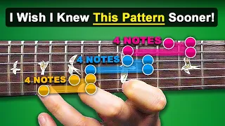 Play Melodic Solos over the ENTIRE Fretboard with 4-Notes!