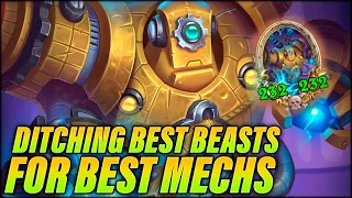 Hearthstone Battlegrounds:    (Mechs Or Beasts?)  Because  One Has To Go