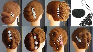 TOP 7 Simple French Bun Hairstyles For Wedding Party
