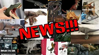 NEWS!!! New Mattel Lost World Jurassic Park Bull T Rex images! Epic Attack T Rex! & much more!!