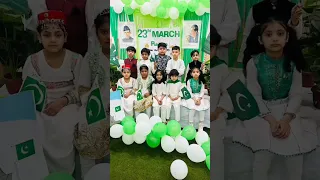 Our laps school 23 march celebrate 🎉 masallah.
