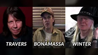 Bonamassa, Travers, Johnny Winter talk about Frank Marino