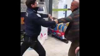 Homem de 55 anos agride agente PSP, depois de este discutir com funcionária de Supermercado