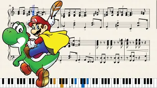Ending Theme - Super Mario World (Score Video)